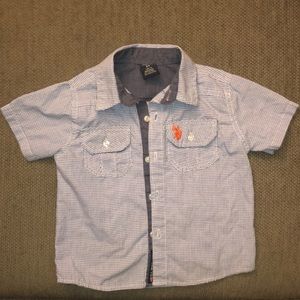 U.S. POLO Button-Up Shirt